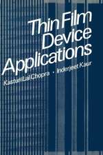 Thin Film Device Applications