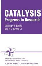 Catalysis Progress in Research: Proceedings of the NATO Science Committee Conference on Catalysis held at Santa Margherita di Pula, December 1972