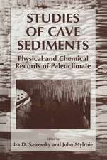 Studies of Cave Sediments