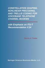 Constellation Shaping, Nonlinear Precoding, and Trellis Coding for Voiceband Telephone Channel Modems: with Emphasis on ITU-T Recommendation V.34