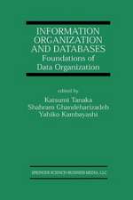 Information Organization and Databases: Foundations of Data Organization