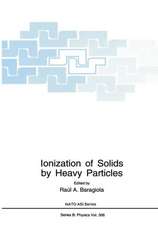 Ionization of Solids by Heavy Particles