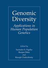 Genomic Diversity: Applications in Human Population Genetics