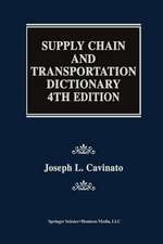 Supply Chain and Transportation Dictionary