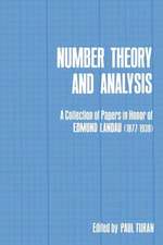 Number Theory and Analysis: A Collection of Papers in Honor of Edmund Landau (1877–1938)