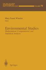 Environmental Studies: Mathematical, Computational, and Statistical Analysis