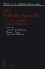 The Pediatric Spine III: Cysts, Tumors, and Infections