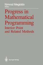 Progress in Mathematical Programming: Interior-Point and Related Methods