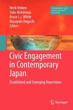 Civic Engagement in Contemporary Japan: Established and Emerging Repertoires