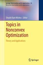 Topics in Nonconvex Optimization: Theory and Applications