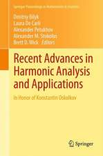 Recent Advances in Harmonic Analysis and Applications: In Honor of Konstantin Oskolkov