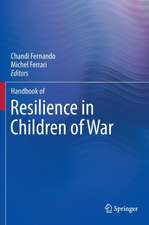 Handbook of Resilience in Children of War