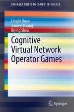 Cognitive Virtual Network Operator Games