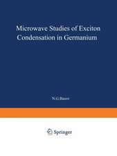 Microwave Studies of Exciton Condensation in Germanium