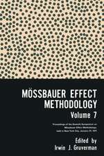 Mössbauer Effect Methodology Volume 7: Proceedings of the Seventh Symposium on Mössbauer Effect Methodology New York City, January 31, 1971