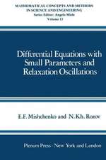 Differential Equations with Small Parameters and Relaxation Oscillations