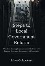 Steps to Local Government Reform