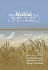 Melilah: Manchester Journal of Jewish Studies (2008)