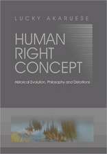 Akaruese, L: Human Right Concept