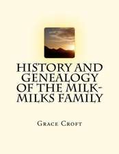 History and Genealogy of the Milk-Milks Family