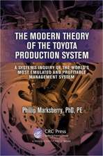 The Modern Theory of the Toyota Production System