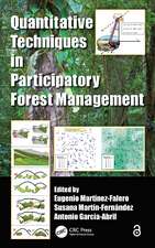 Quantitative Techniques in Participatory Forest Management