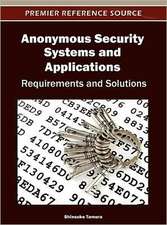 Anonymous Security Systems and Applications