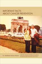 Important Facts about Cancer Prevention