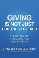 Giving Is Not Just for the Very Rich