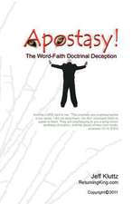 Apostasy!