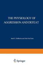 The Physiology of Aggression and Defeat: Proceedings of a symposium held during the meeting of the American Association for the Advancement of Science in Dallas, Texas, in December 1968