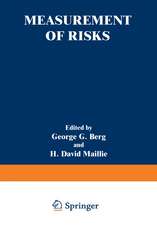 Measurement of Risks