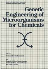 Genetic Engineering of Microorganisms for Chemicals