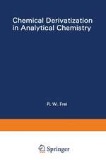 Chemical Derivatization in Analytical Chemistry: Separation and Continuous Flow Techniques