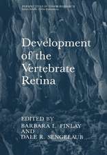 Development of the Vertebrate Retina