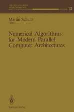 Numerical Algorithms for Modern Parallel Computer Architectures