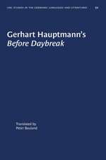 Gerhart Hauptmann's Before Daybreak: The Indigenous World of the Colorado Basin, 1540-1859