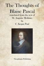 The Thoughts of Blaise Pascal