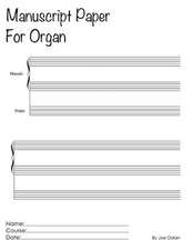 Manuscript Paper for Organ