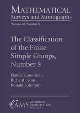 The Classification of the Finite Simple Groups, Number 8