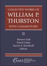 Collected Works of William P. Thurston with Commentary, II