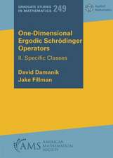 One-Dimensional Ergodic Schrodinger Operators