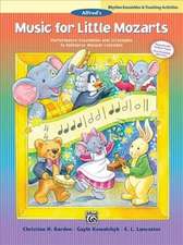 Music for Little Mozarts -- Rhythm Ensembles and Teaching Activities