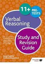 11+ Verbal Reasoning Study and Revision Guide