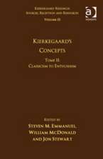 Volume 15, Tome II: Kierkegaard's Concepts: Classicism to Enthusiasm