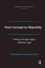 From Concept to Objectivity