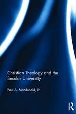 Christian Theology and the Secular University