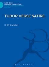 Tudor Verse Satire