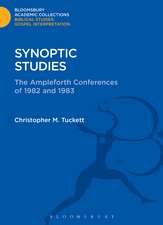 Synoptic Studies: The Ampleforth Conferences of 1982 and 1983