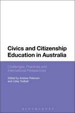 Civics and Citizenship Education in Australia: Challenges, Practices and International Perspectives